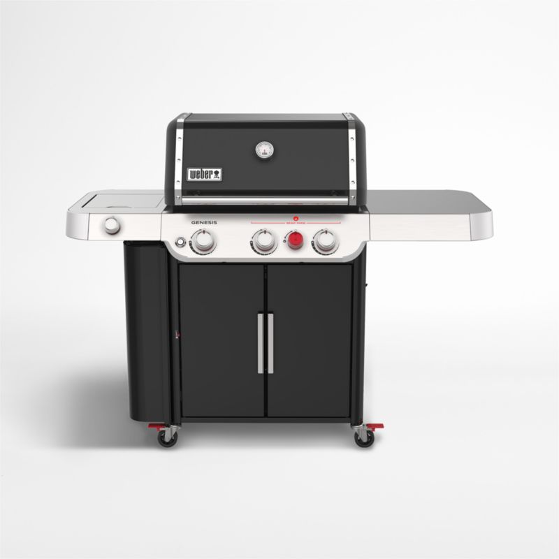 Weber Genesis E-335 LP Black Liquid Propane Gas Outdoor Grill + Reviews ...