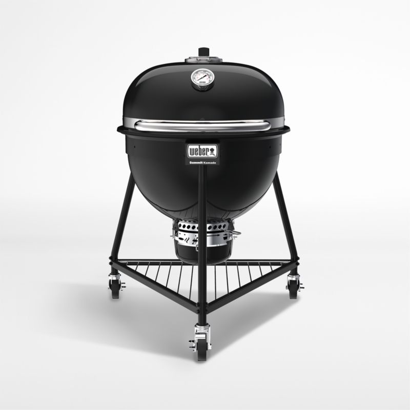 Weber ® Summit ® Kamado E6 Black Outdoor Charcoal Grill - image 0 of 4