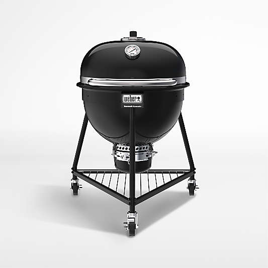 Weber ® Summit ® Kamado E6 Black Outdoor Charcoal Grill