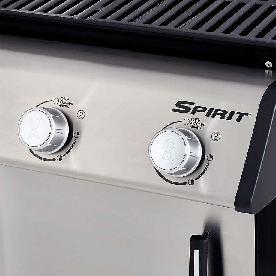  Weber Spirit S-315 NG Gas Grill, Stainless Steel : Patio, Lawn  & Garden