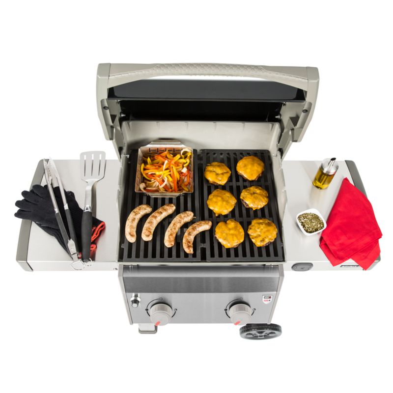 Weber ® Black Spirit II E-210 LP Outdoor Propane Gas Grill - image 8 of 12