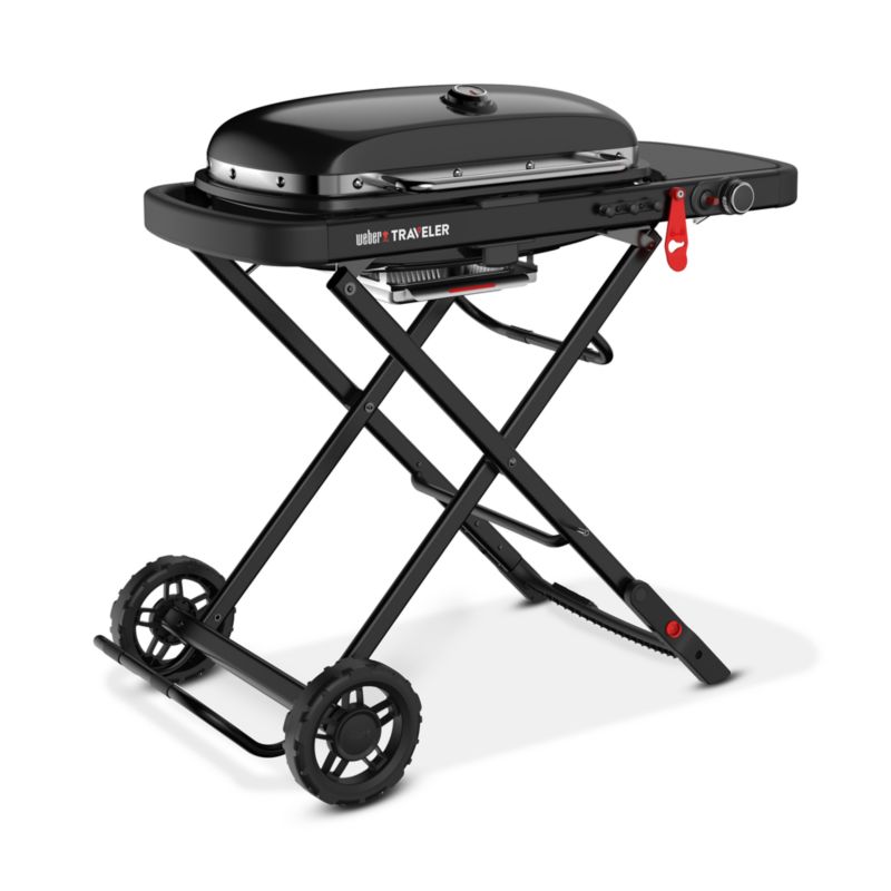 Weber ® Traveler Black Portable Gas Grill Stealth Edition - image 2 of 3