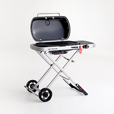 View Weber ® Traveler Portable Black Outdoor Propane Gas Grill details