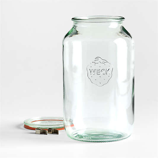 Weck 3-Liter Glass Barrel Canning Jar