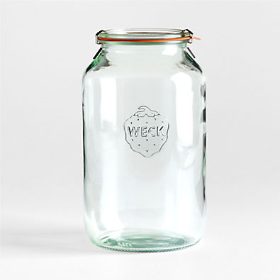 View Weck 3-Liter Glass Barrel Canning Jar details