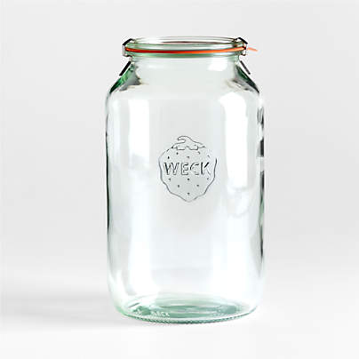 Weck 3-Liter Glass Barrel Canning Jar