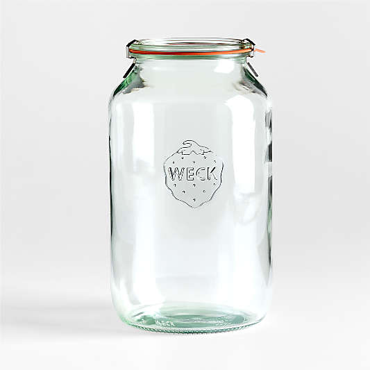 Weck 3-Liter Glass Barrel Canning Jar