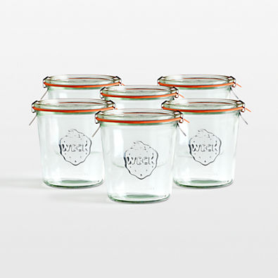 View Weck 19.6-Oz. Glass Canning Jar, Set of 6 details