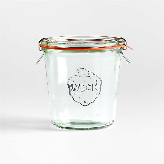 Weck 19.6-Oz. Glass Canning Jar