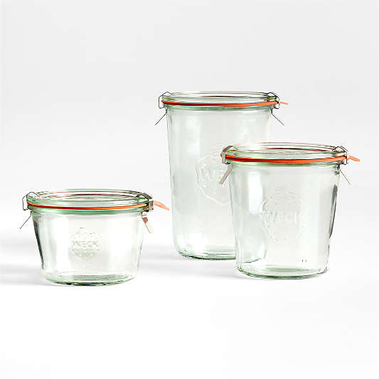 Weck 19.6-Oz. Glass Canning Jar