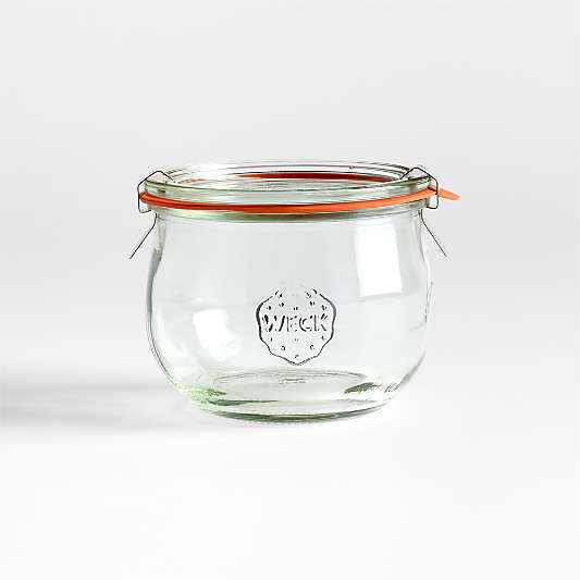 Weck 18-oz. Glass Tulip Canning Jar