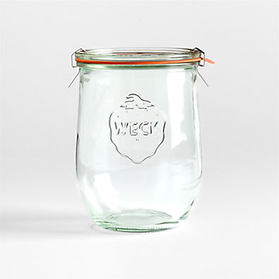 View Weck 35.9-oz. Glass Tulip Canning Jar details