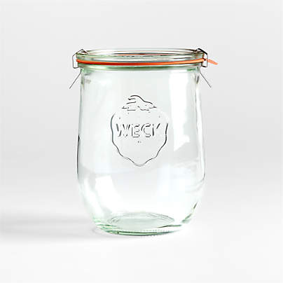 Weck 35.9-oz. Glass Tulip Canning Jar