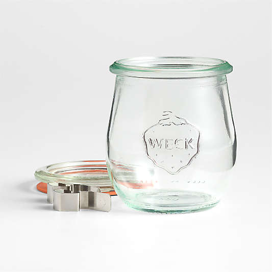 Weck 7.4-oz. Glass Tulip Jar