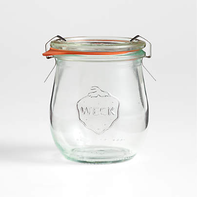 Weck 7.4-oz. Glass Tulip Jar