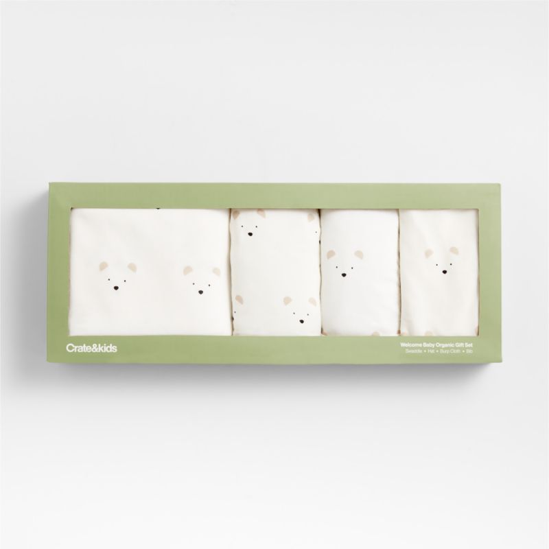 Welcome Bear Organic Baby Gift Set