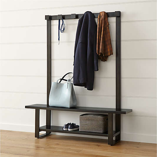 Welkom Hall Tree Bench with Coat Rack