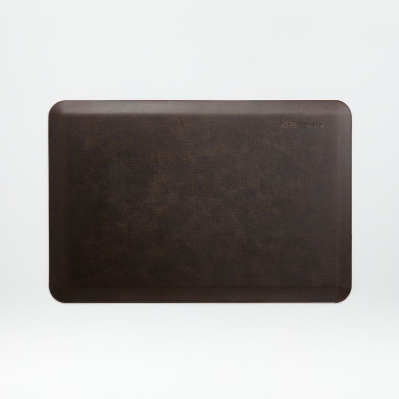 WellnessMats 3'x2' Antique Dark Linen Mat - image 0 of 2