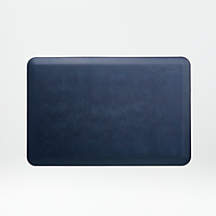 WellnessMats 3'x2' Lagoon Linen Mat + Reviews | Crate & Barrel