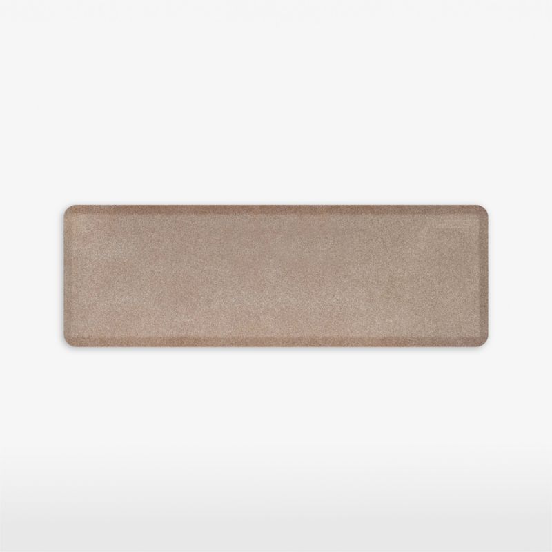 GelPro Elite Linen Khaki 20 in. x 72 in. Comfort Kitchen Mat