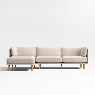 Wells 2-Piece Sectional Sofa with Chaise Lounge