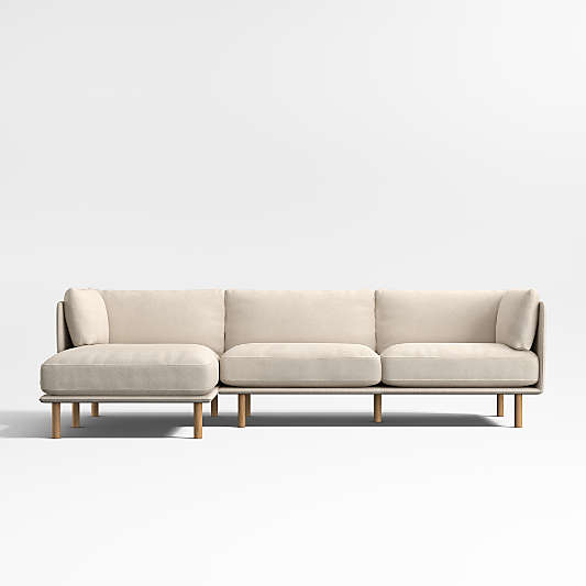 Wells 2-Piece Sectional Sofa with Chaise Lounge