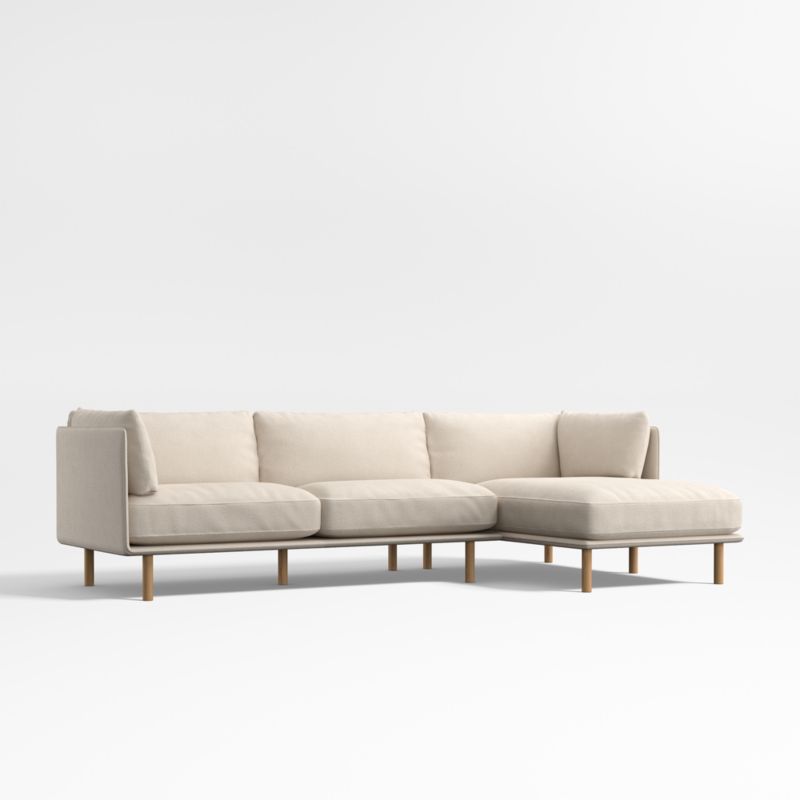 Wells 2-Piece Chaise Sectional Sofa - image 2 of 6