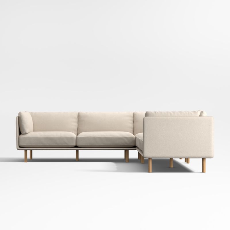 Wells 3-Piece Corner Sectional Sofa - image 2 of 6