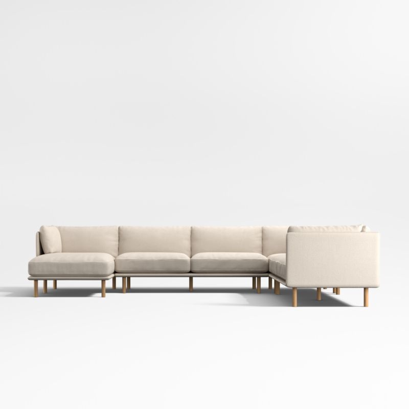 Wells 4-Piece Corner Sectional Sofa - image 2 of 6