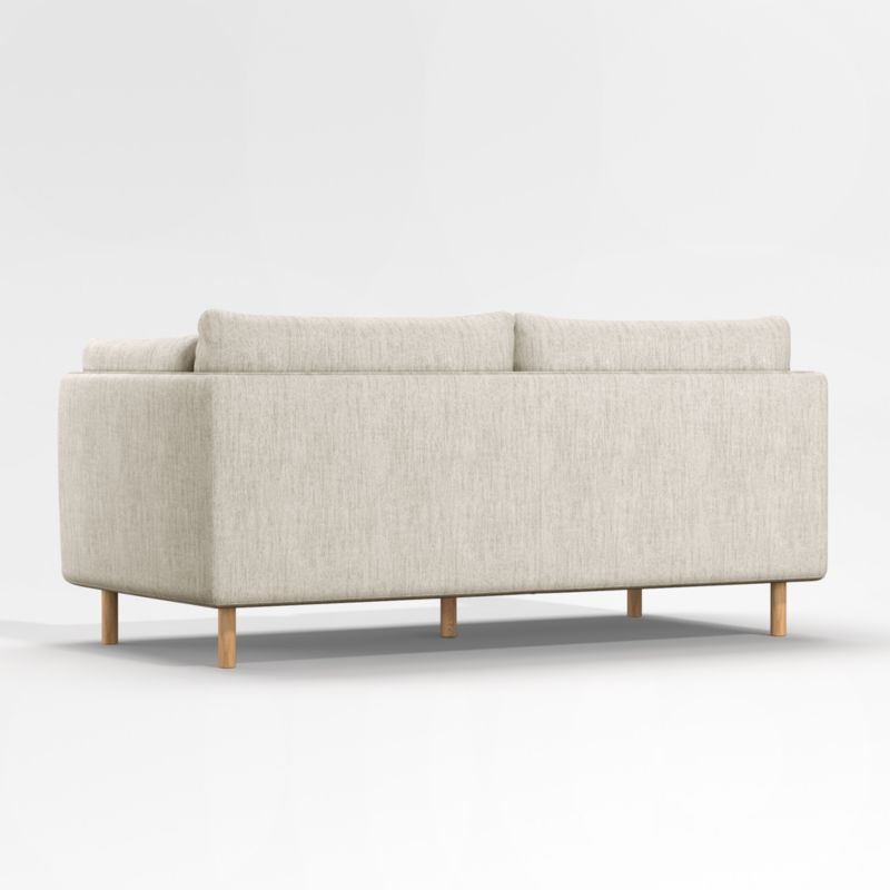 Wells Apartment Sofa with Natural Leg Finish