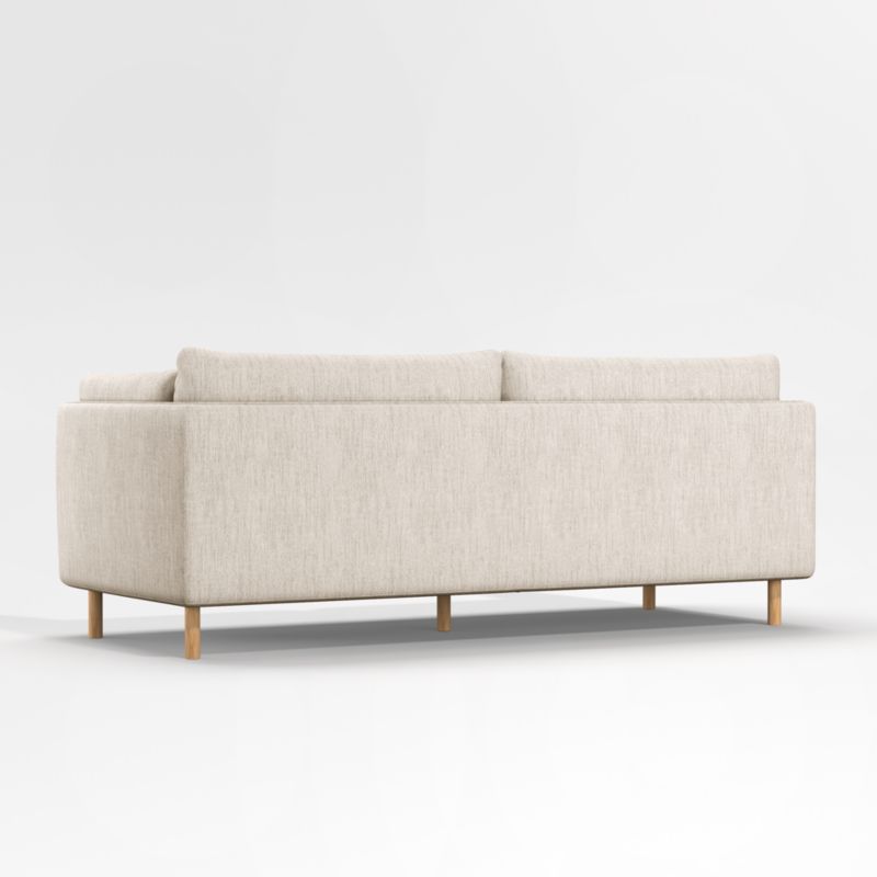 Wells Sofa with Natural Leg Finish