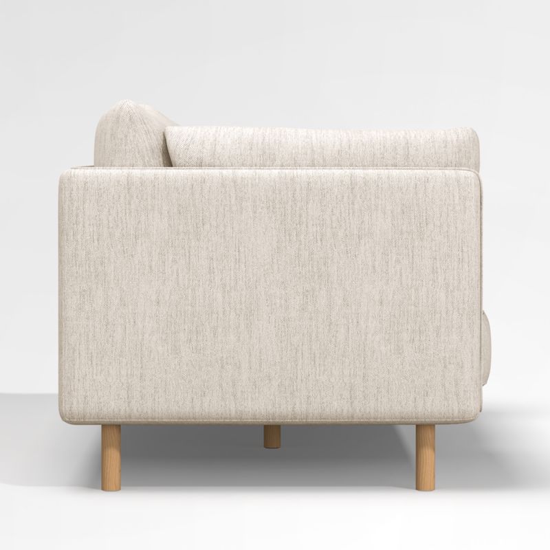 Wells Sofa with Natural Leg Finish