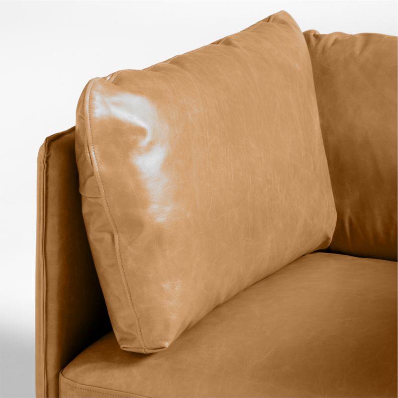 Wells Leather Accent Chair - image 8 of 8