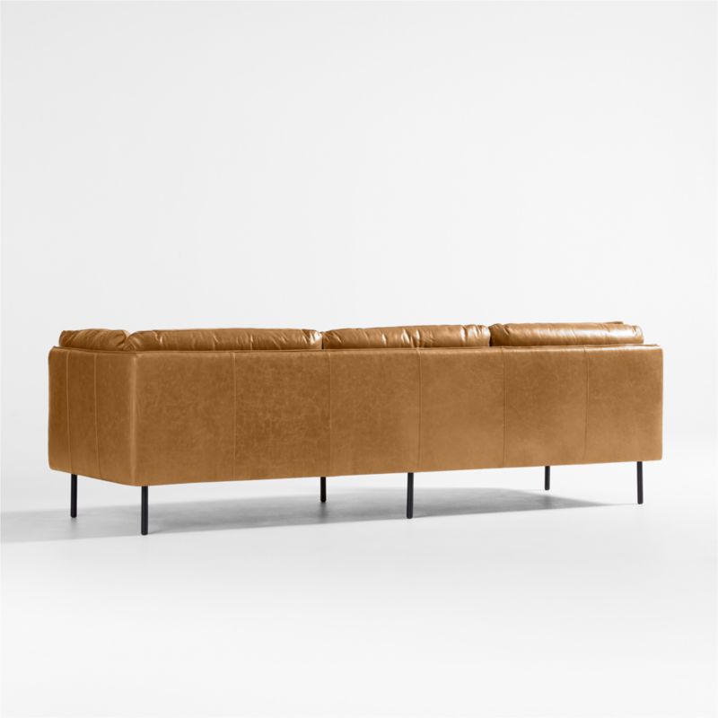 Wells Leather Grande Sofa - image 10 of 11