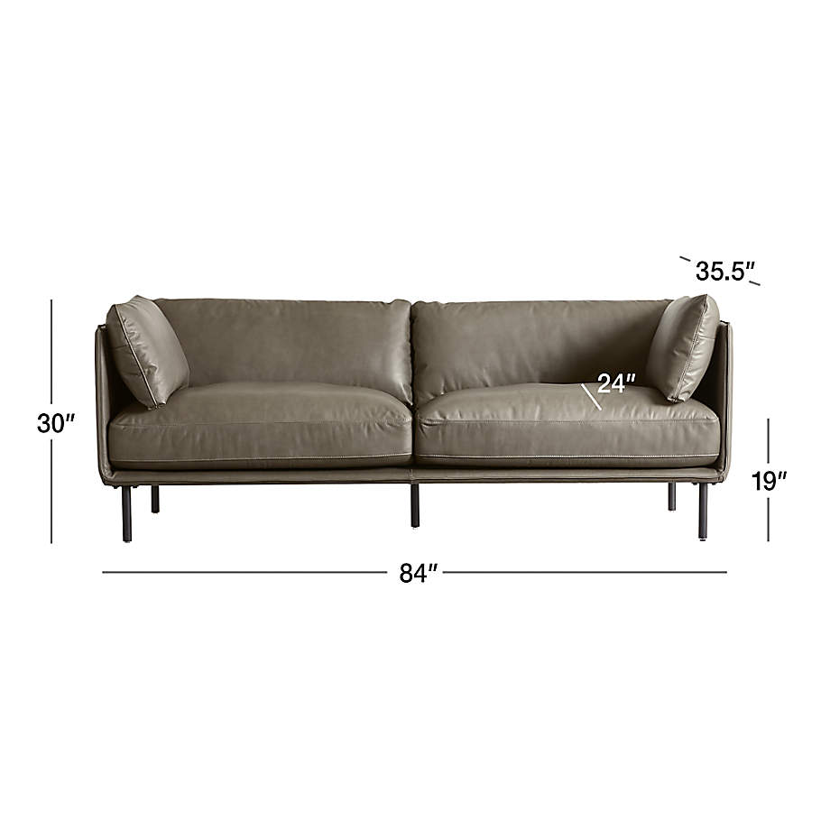 Leather sofa outlet bed