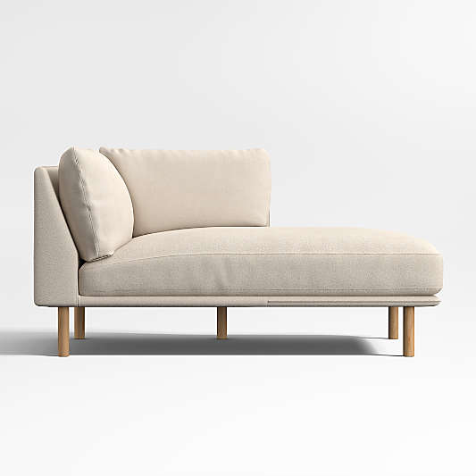 Wells Right-Arm Chaise Lounge Sectional Piece