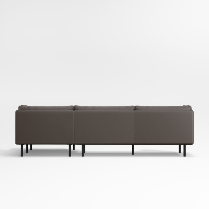 Wells Renew Vegan Leather 2-Piece Chaise Sectional Sofa - image 8 of 9