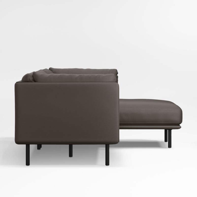 Wells Renew Vegan Leather 2-Piece Chaise Sectional Sofa - image 9 of 9