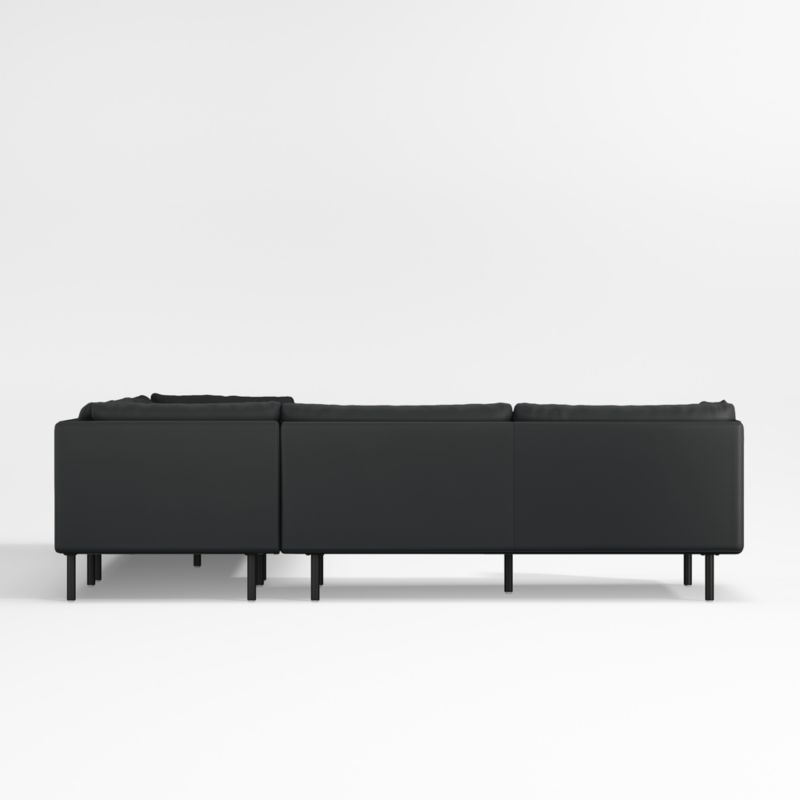 Wells Renew Vegan Leather 3-Piece Corner Sectional Sofa - image 8 of 9