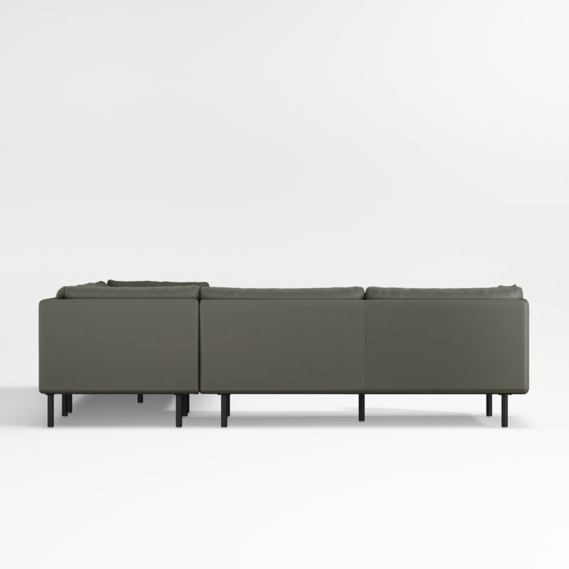 Wells Renew Vegan Leather 3-Piece Corner Sectional Sofa - image 8 of 9