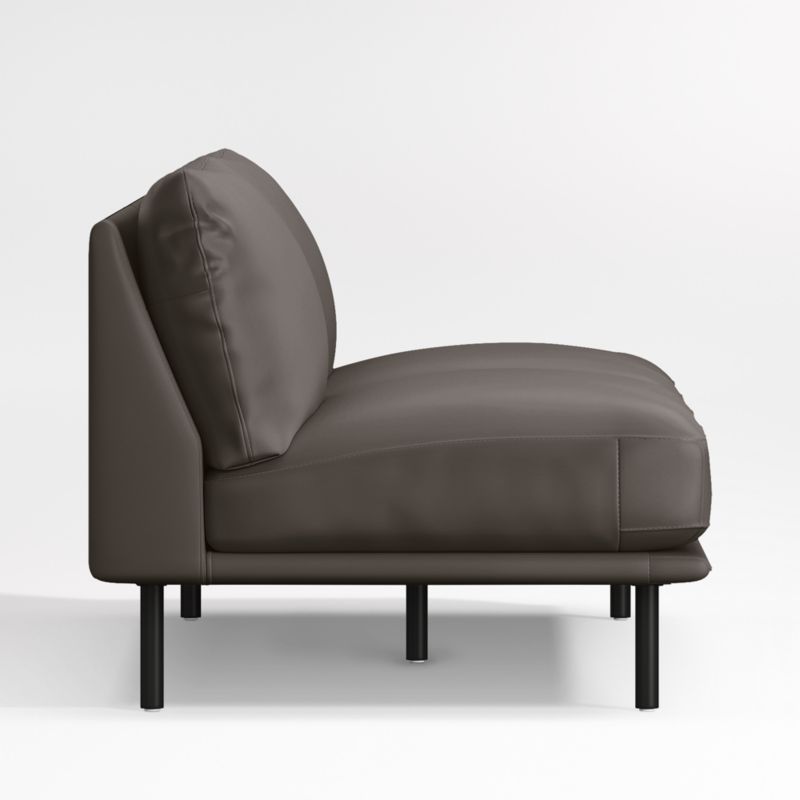 Wells Renew Vegan Leather Armless Sofa Sectional Piece - image 5 of 5