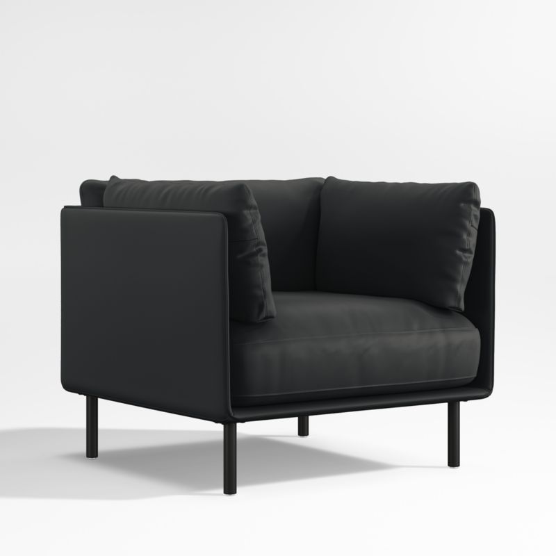 Wells Renew Vegan Leather Chair - image 0 of 7