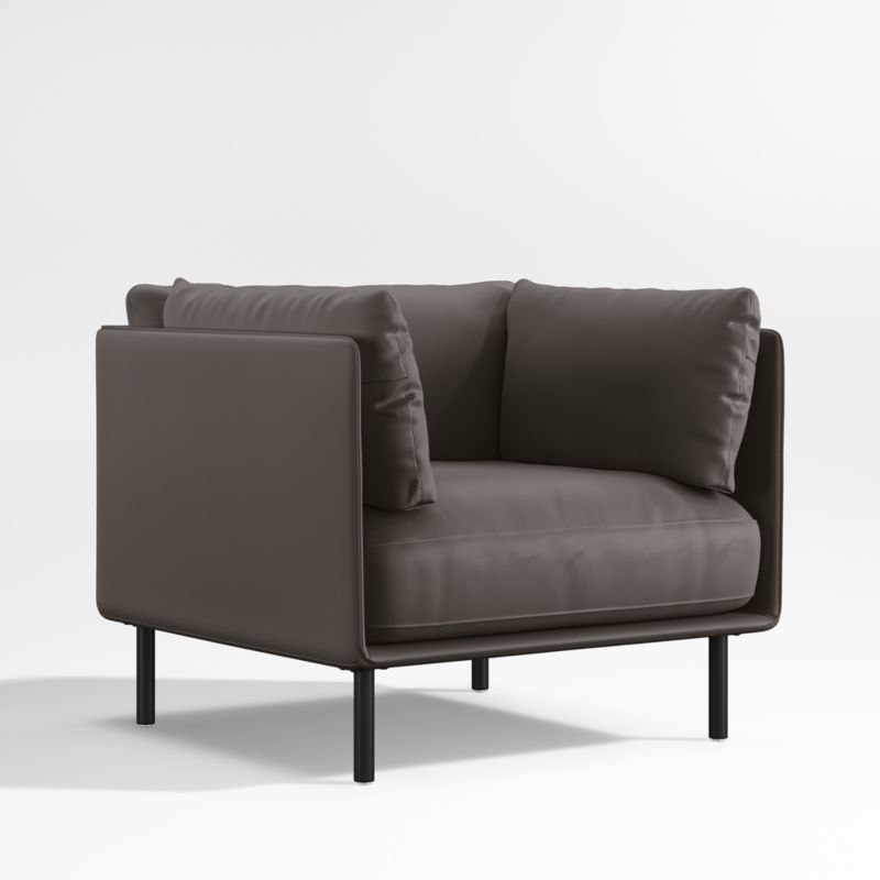 Wells Renew Vegan Leather Chair - image 0 of 6