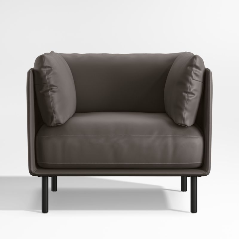 Wells Renew Vegan Leather Chair - image 2 of 6