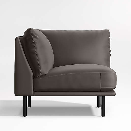 Wells Renew Vegan Leather Corner Sectional Piece