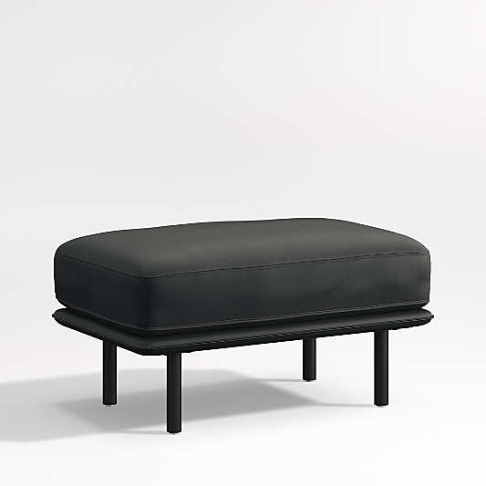 Wells Renew Vegan Leather Ottoman