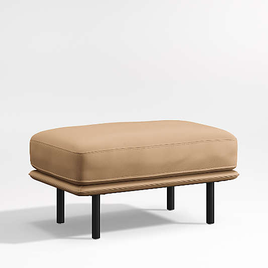 Wells Renew Vegan Leather Ottoman