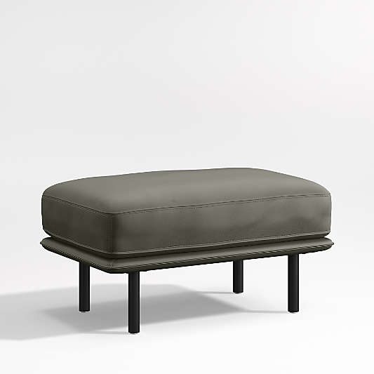 Wells Renew Vegan Leather Ottoman