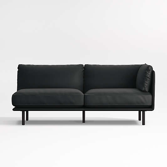 Wells Renew Vegan Leather Right-Arm Sofa Sectional Piece