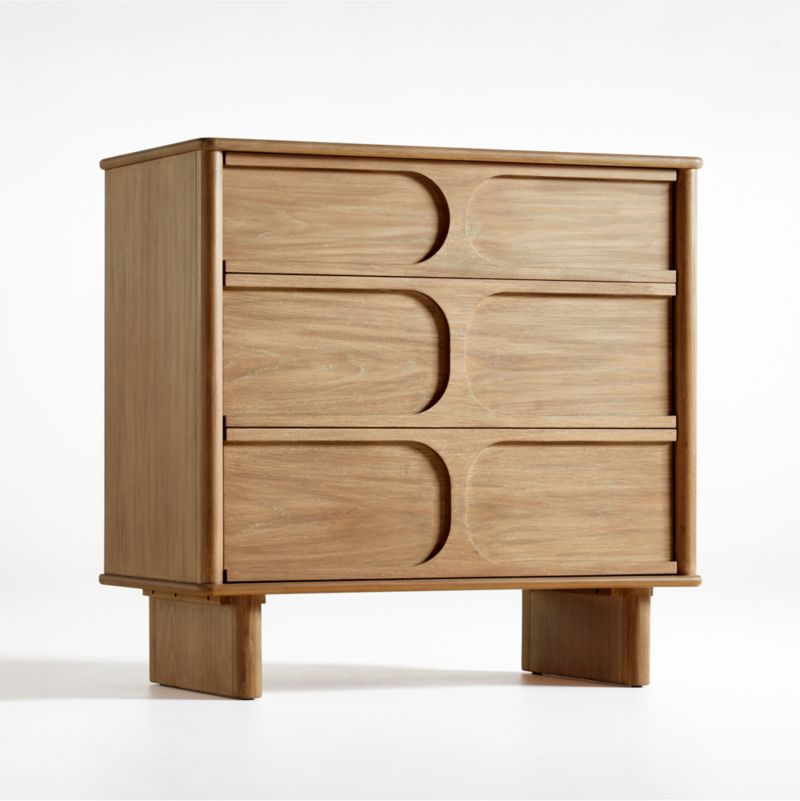 Wes 3-Drawer Wood Dresser - image 3 of 6